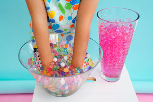 Water Beads Biodegradable - Rainbow