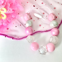 Lace Princess Bubblegum Bead Necklace
