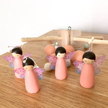 Peach Butterfly Mobile
