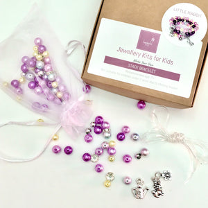 Purple Rabbit DIY Stack Bracelet Kit